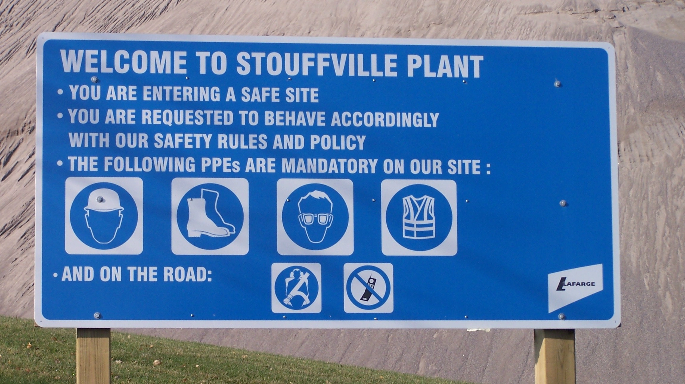 5-Welcome Sign with PPE